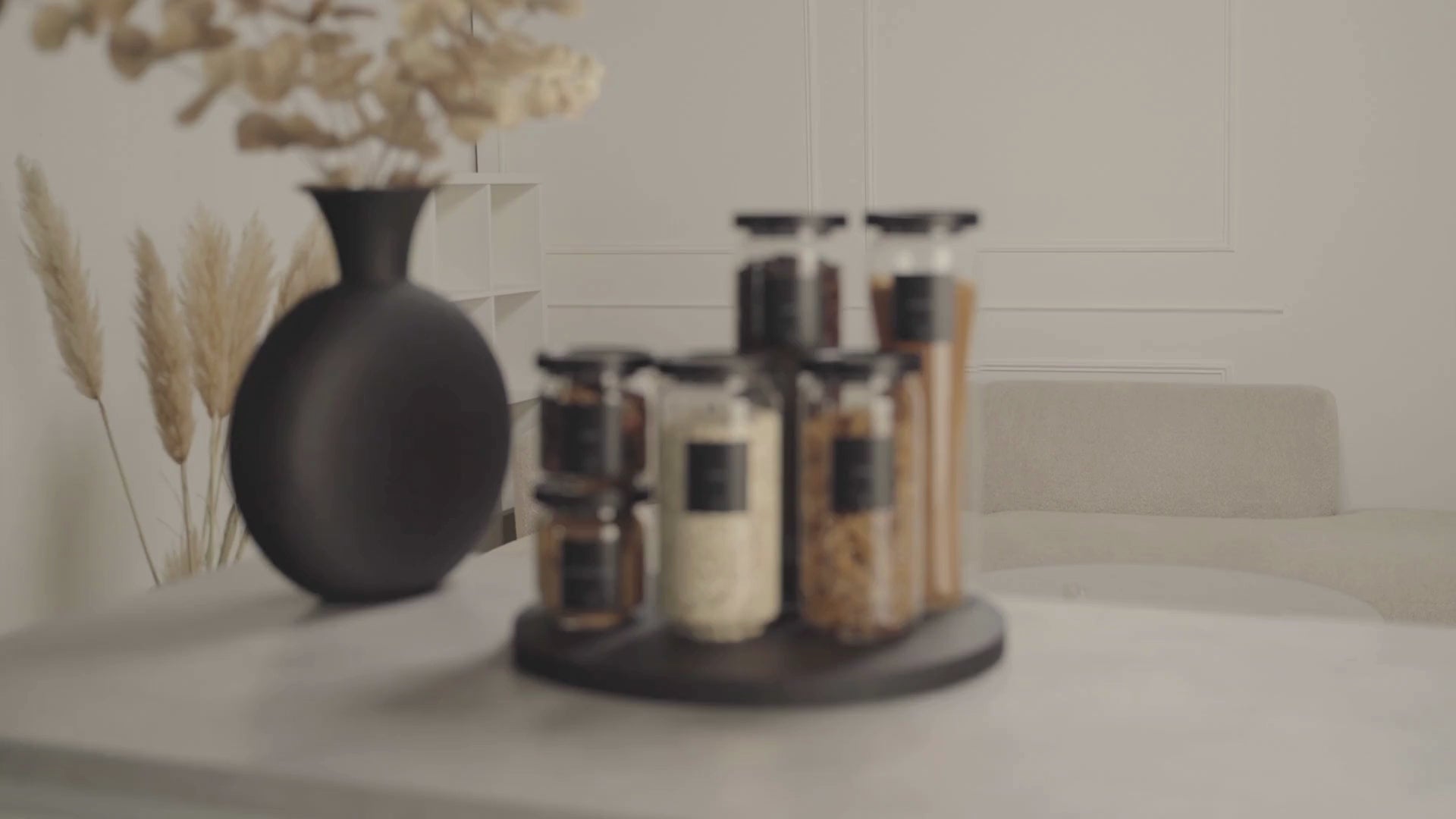 Load video: In just a minute and a half, you'll see how the jars close, how the labels work, and what the set looks like on an ordinary kitchen shelf.